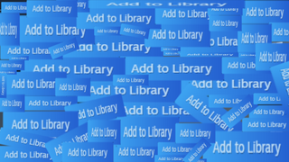 A composite of the blue Add to Library Steam button several dozen times.