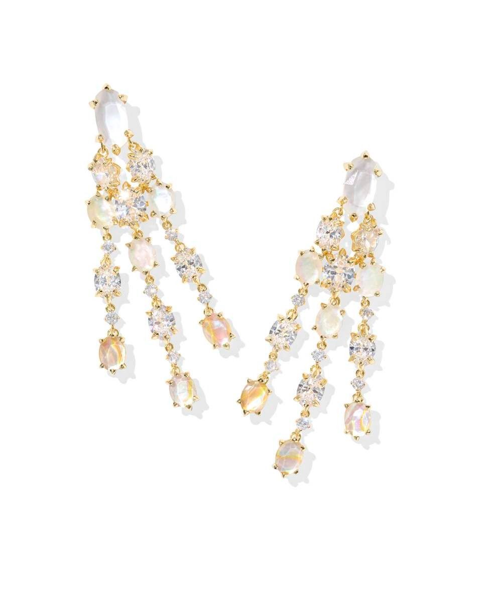 Cailin Gold Statement Earrings 