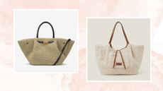 £35 M&S shearling tote lookalike for Demellier London bag