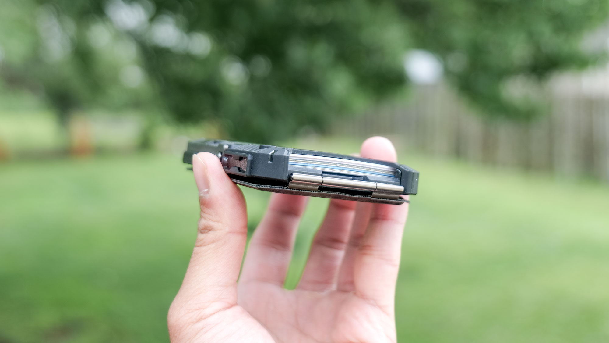 Supcase MagFlip Stand MagSafe Wallet.