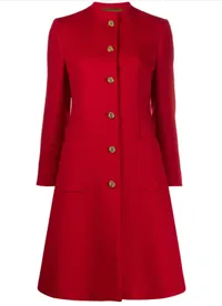Gucci Single-Breasted Buttoned Coat, £2,200 | Farfetch
