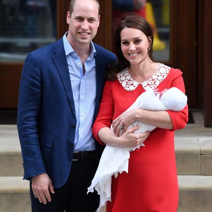 The Duke & Duchess Of Cambridge Depart The Lindo Wing With Their New Son