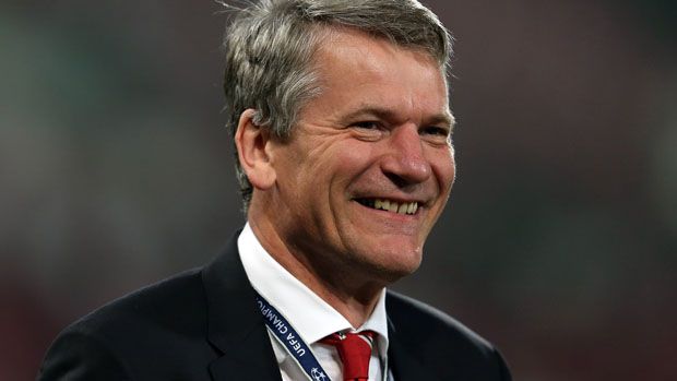 CLUJ-NAPOCA, ROMANIA - OCTOBER 02:Manchester United Chief Executive David Gill looks on before the UEFA Champions League Group H match between CFR 1907 Cluj and Manchester United at the Const