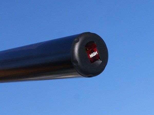 Two chambers offer either high volume or high pressure for faster inflation and less effort.