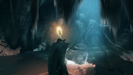 Valheim ice cave art