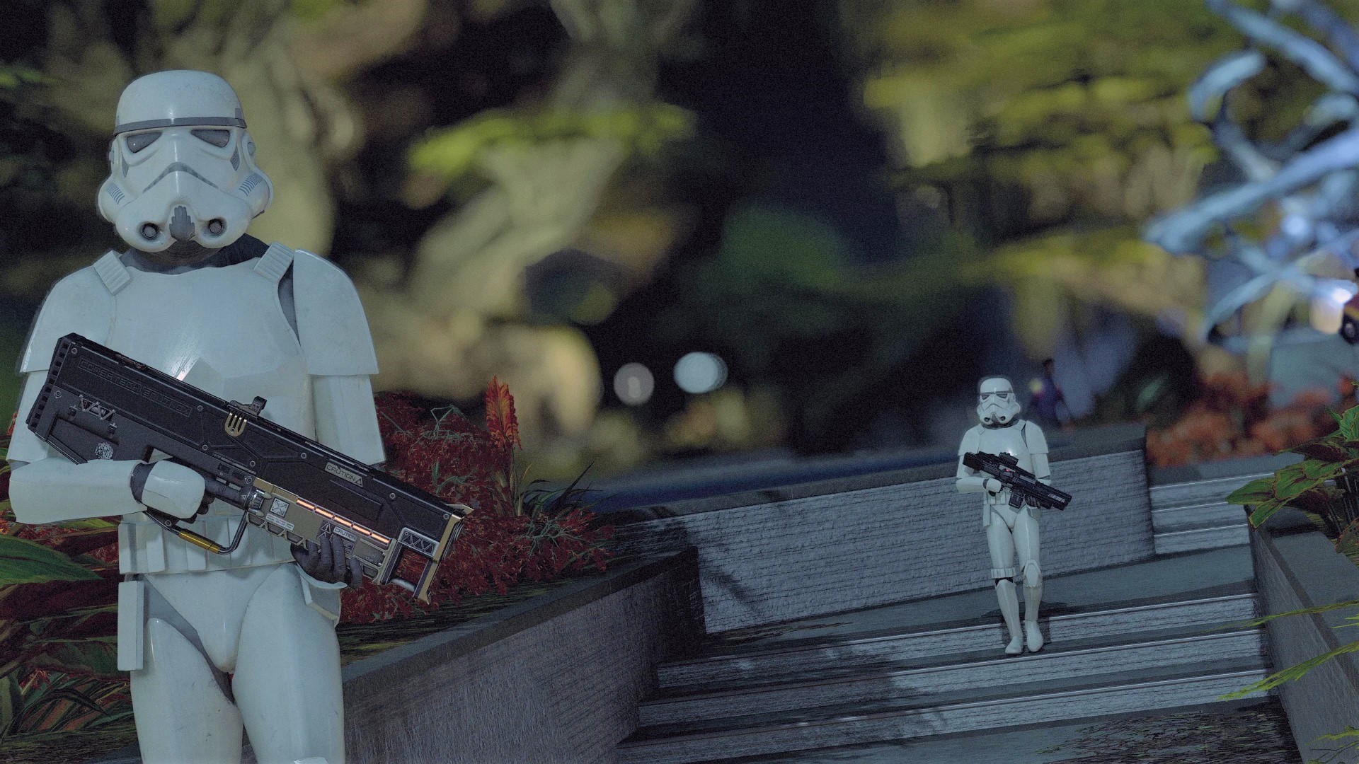  And just like that, there's a Starfield mod that replaces all the cops in its first city with Star Wars Stormtroopers 