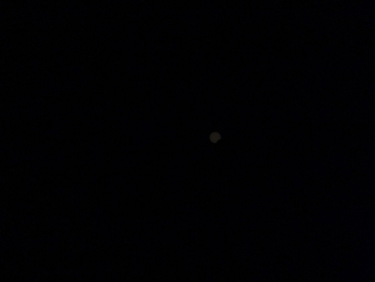 Google Pixel 8 Pro Solar Eclipse Sample.