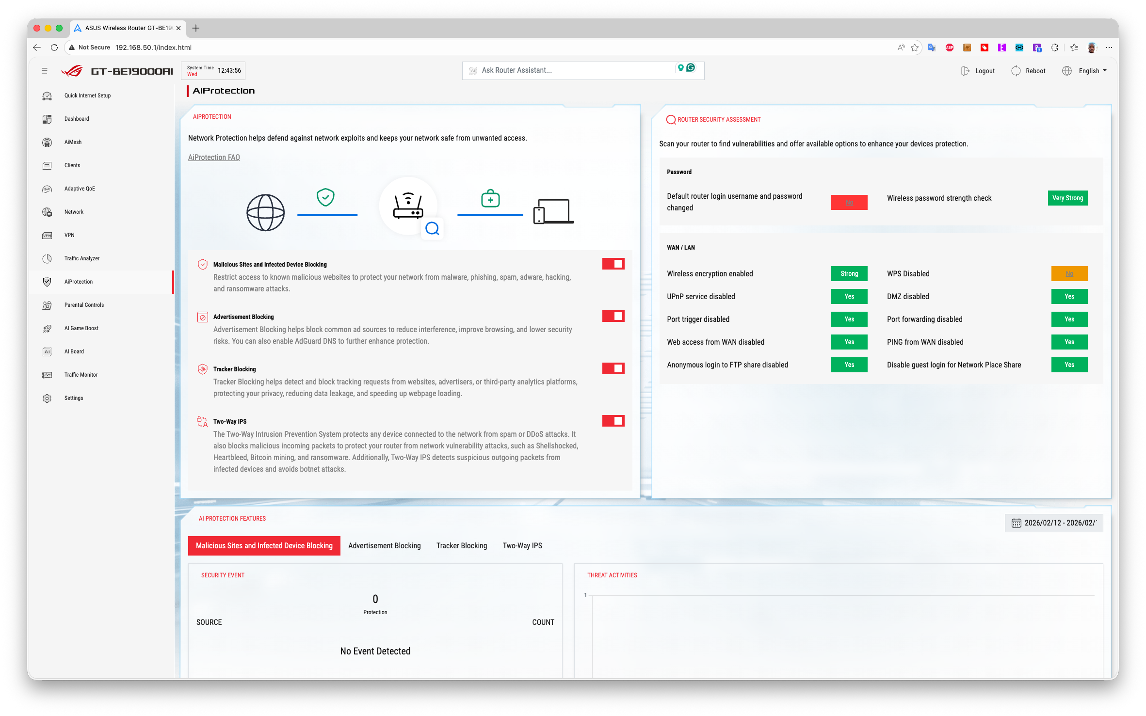 Asus ROG Rapture GT-BE19000Ai Wi-Fi 7