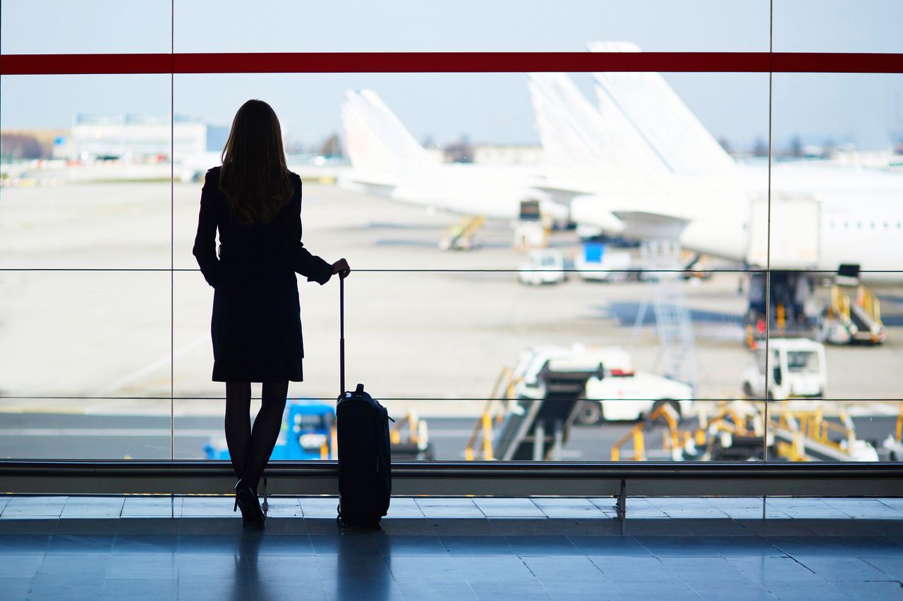 An airline passenger.