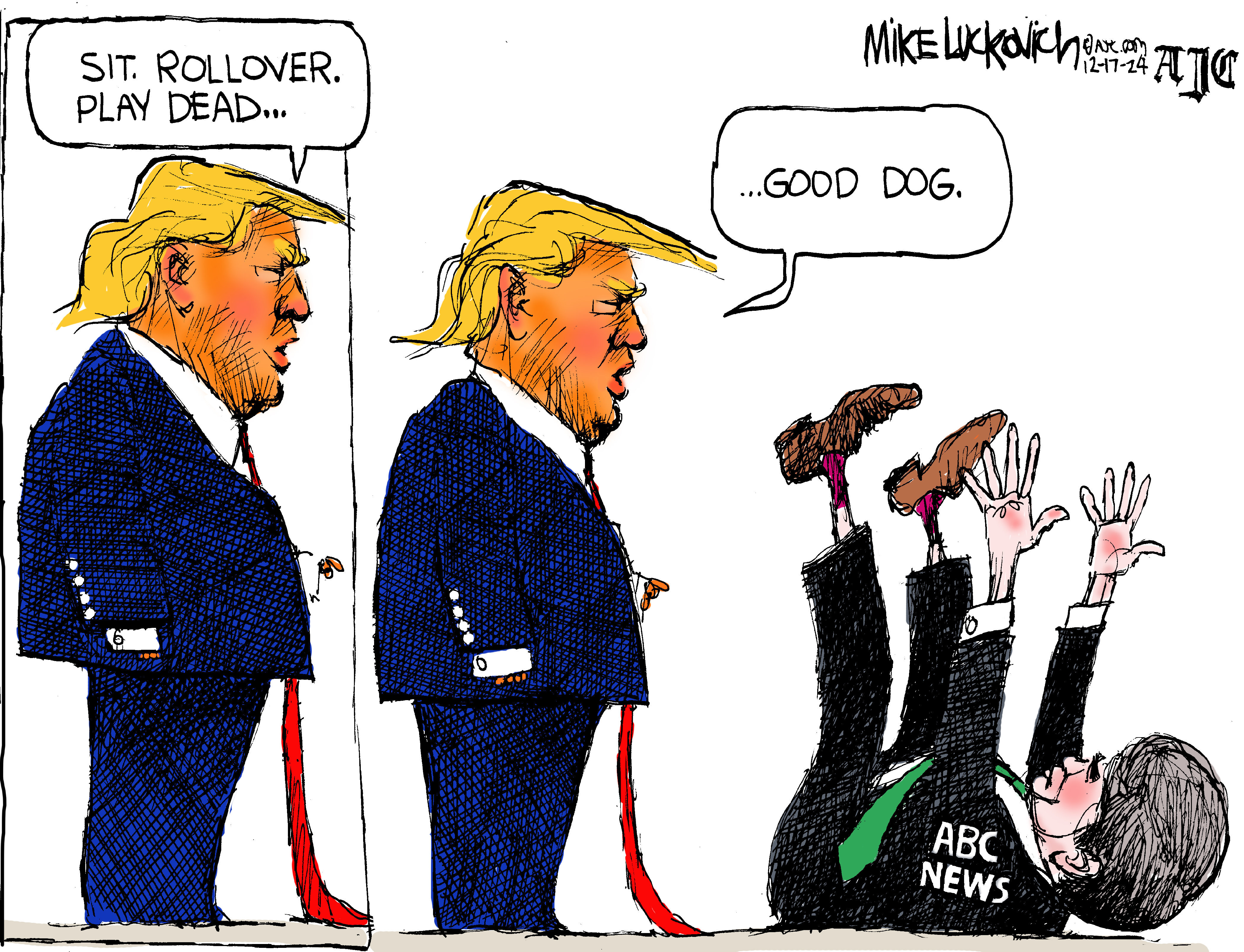 Political cartoon