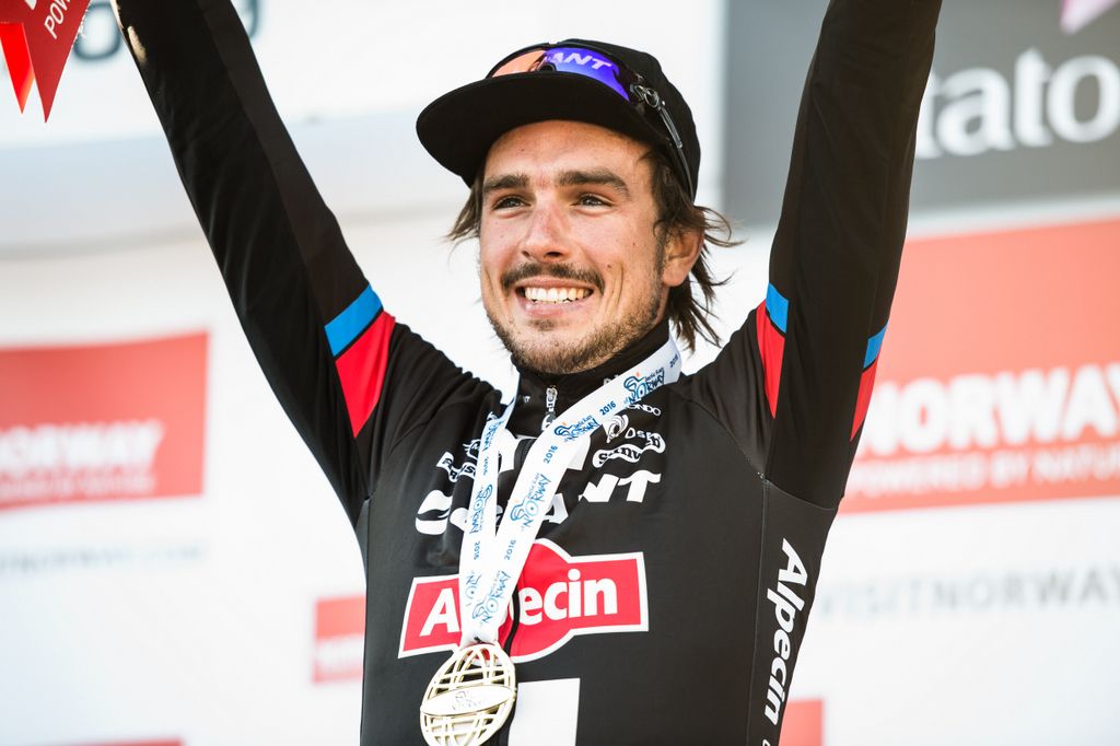 John Degenkolb (Giant-Alpecin) on the podium