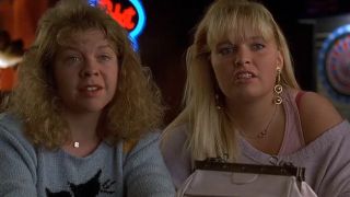 Two women sitting at a bar in Fargo