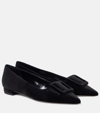 Maysalepumpflat Velvet Ballet Flats