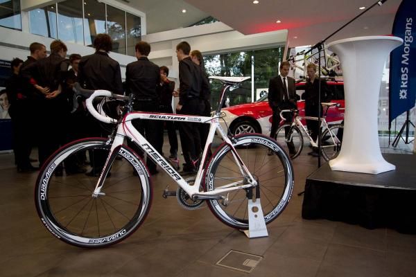 The 13 strong squad will ride Merida bikes during the 2010 season.
