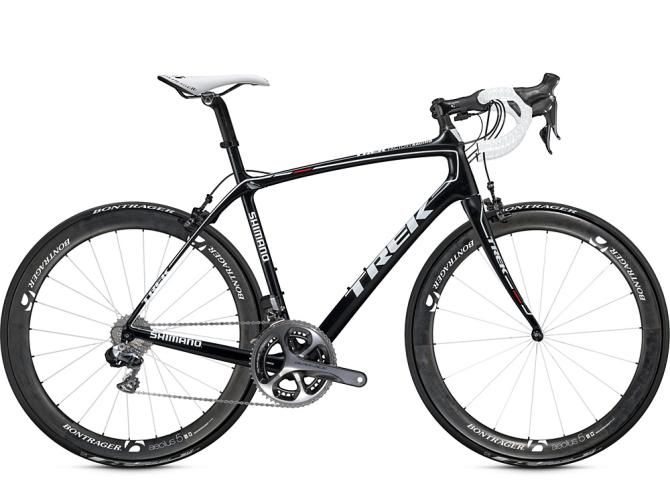 The Trek Factory Racing team's Domane