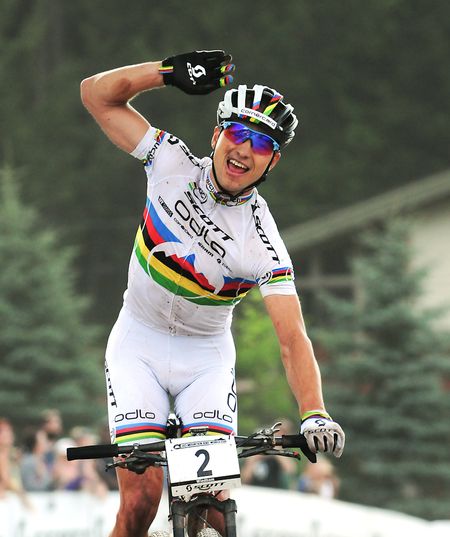 Nino Schurter (Scott-Odlo) wins the Windham world cup