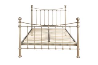 Hastings Pewter Single Bed Frame, no mattress