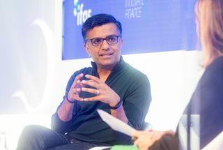 TS Anil, chief executive officer of Monzo Bank Ltd., speaks at the Innovate Finance's Global Summit - part of U.K. Fintech Week - summit at the Guildhall in London, UK