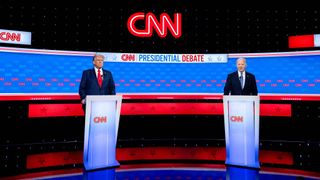 CNN hosted the debate between Donald Trump and Joe Biden.