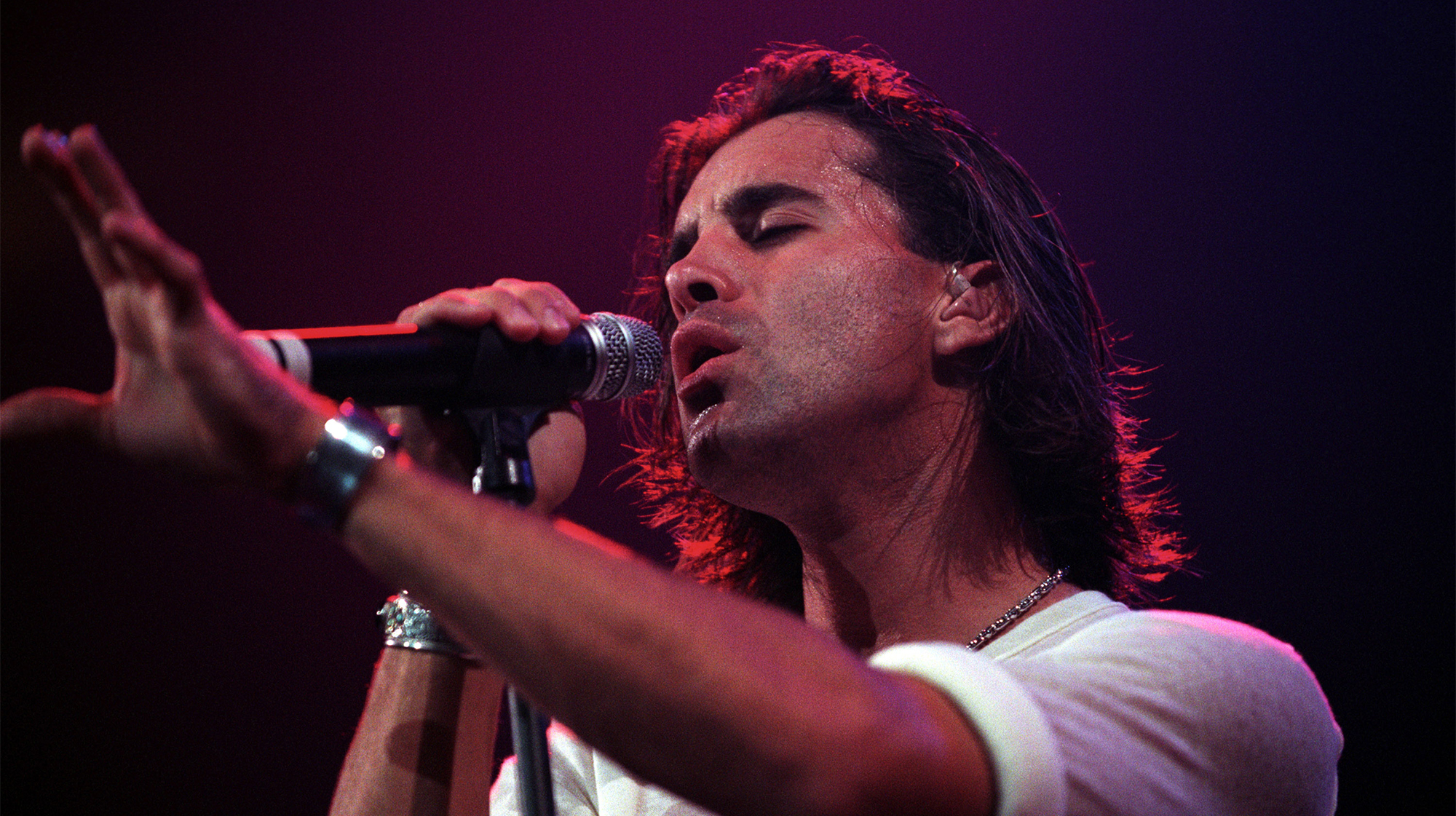 Scott Stapp during Creed in Concert at Madison Square Garden at Madison Square Garden in New York City, New York, United States. 