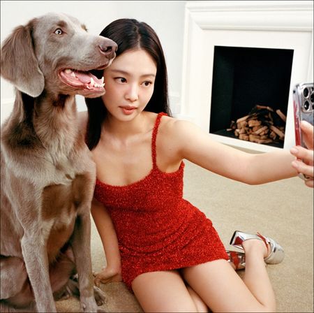 jennie jacquemus holiday campaign 2023