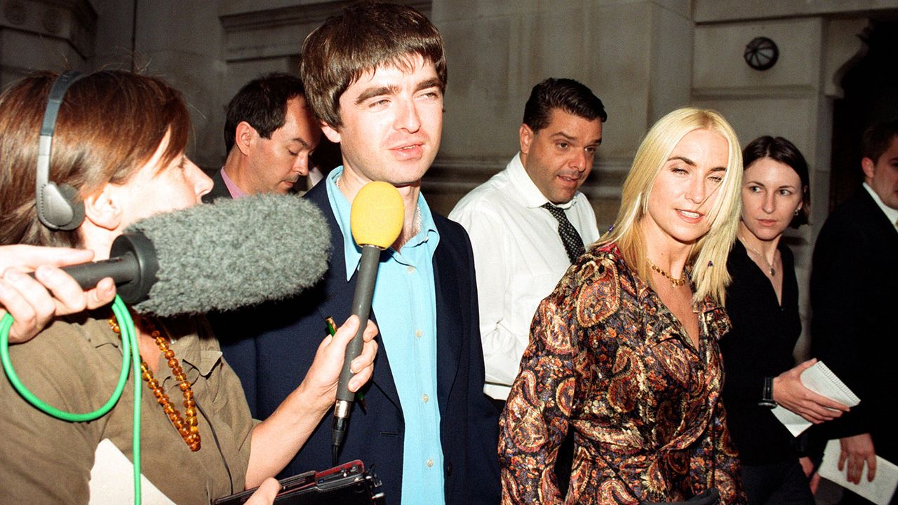 Noel Gallagher and Meg Matthews © John Ferguson/Ian Vogler/Mirrorpix/Getty Images