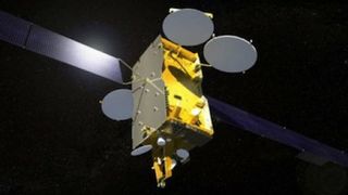 Artist's Concept of the Express AM4R Satellite