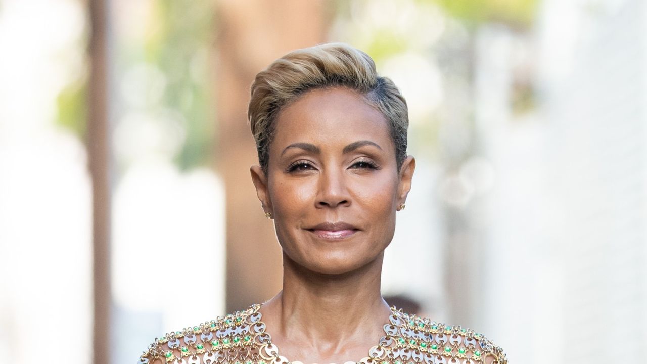 LOS ANGELES, CA - JUNE 05: Jada Pinkett Smith is seen at &#039;Jimmy Kimmel Live&#039; on June 05, 2019 in Los Angeles, California. (Photo by RB/Bauer-Griffin/GC Images)