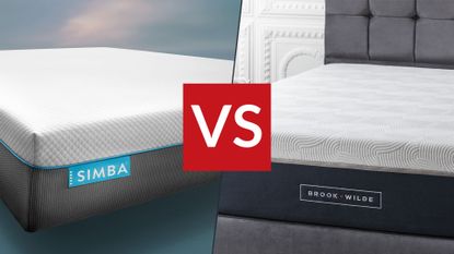 Simba vs Brook + Wilde mattresses