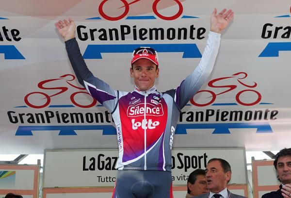 Giro del Piemonte winner Philippe Gilbert (Silence-Lotto).