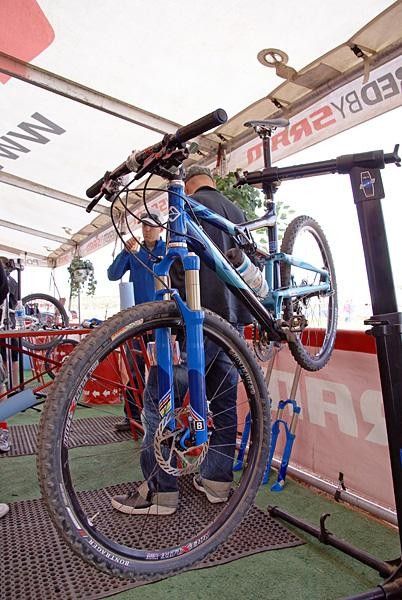 Among those using the new SID was Subaru-Gary Fisher rider Sam Schultz.