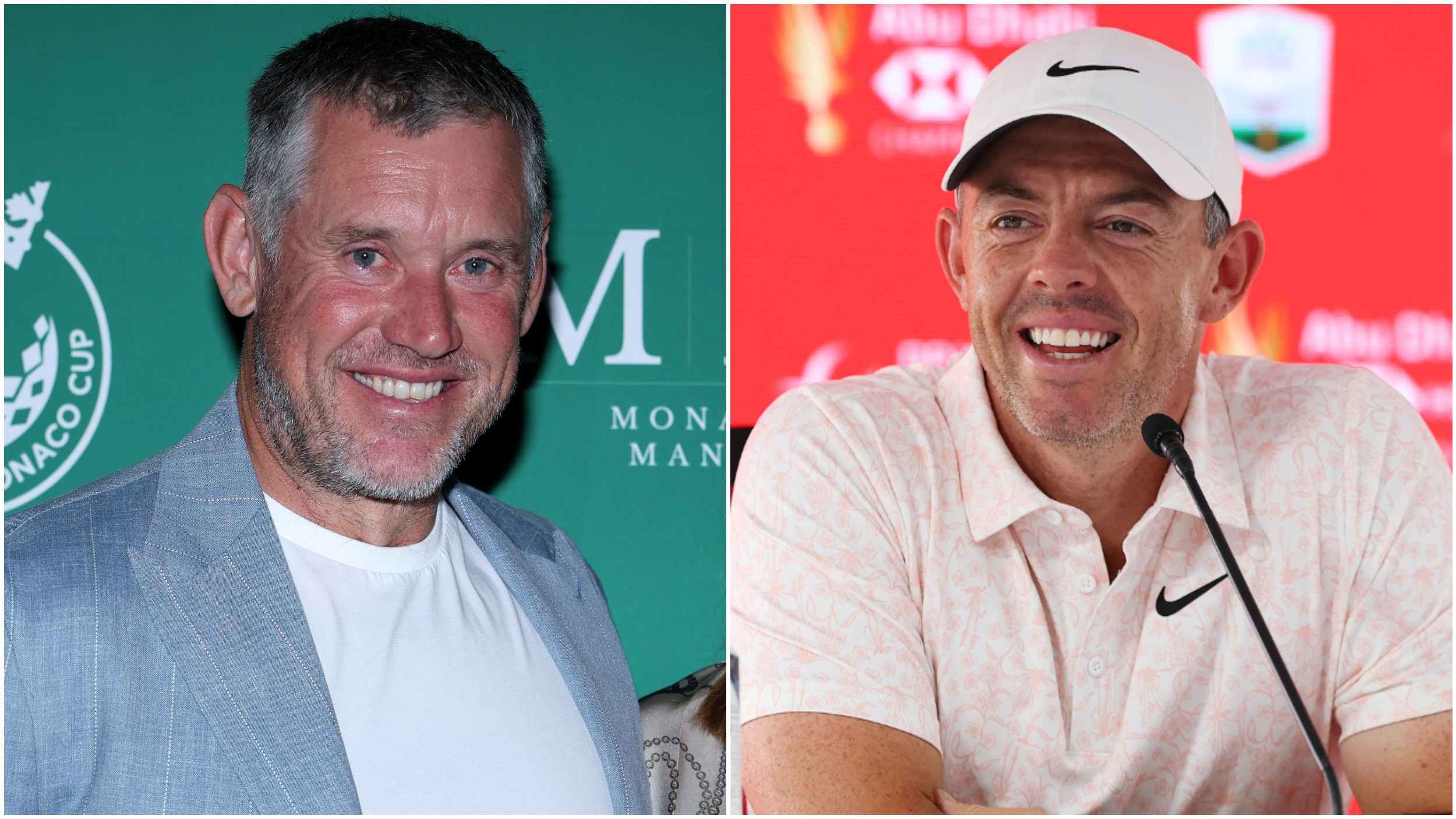 Lee Westwood and Rory McIlroy