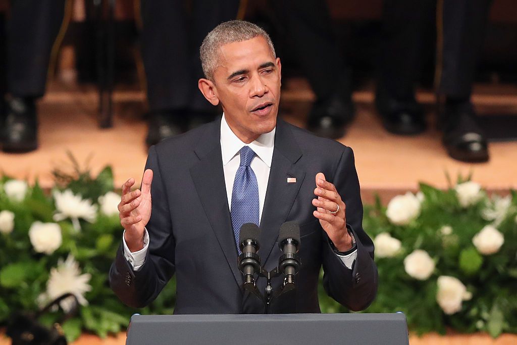 President Obama in Dallas