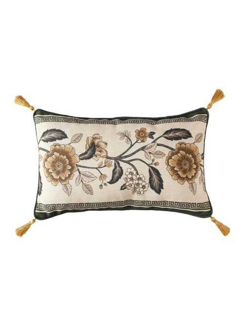 Vintage Tassel Throw Pillow Cover