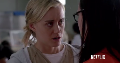 A still from the trailer for the new season of Orange is the New Black