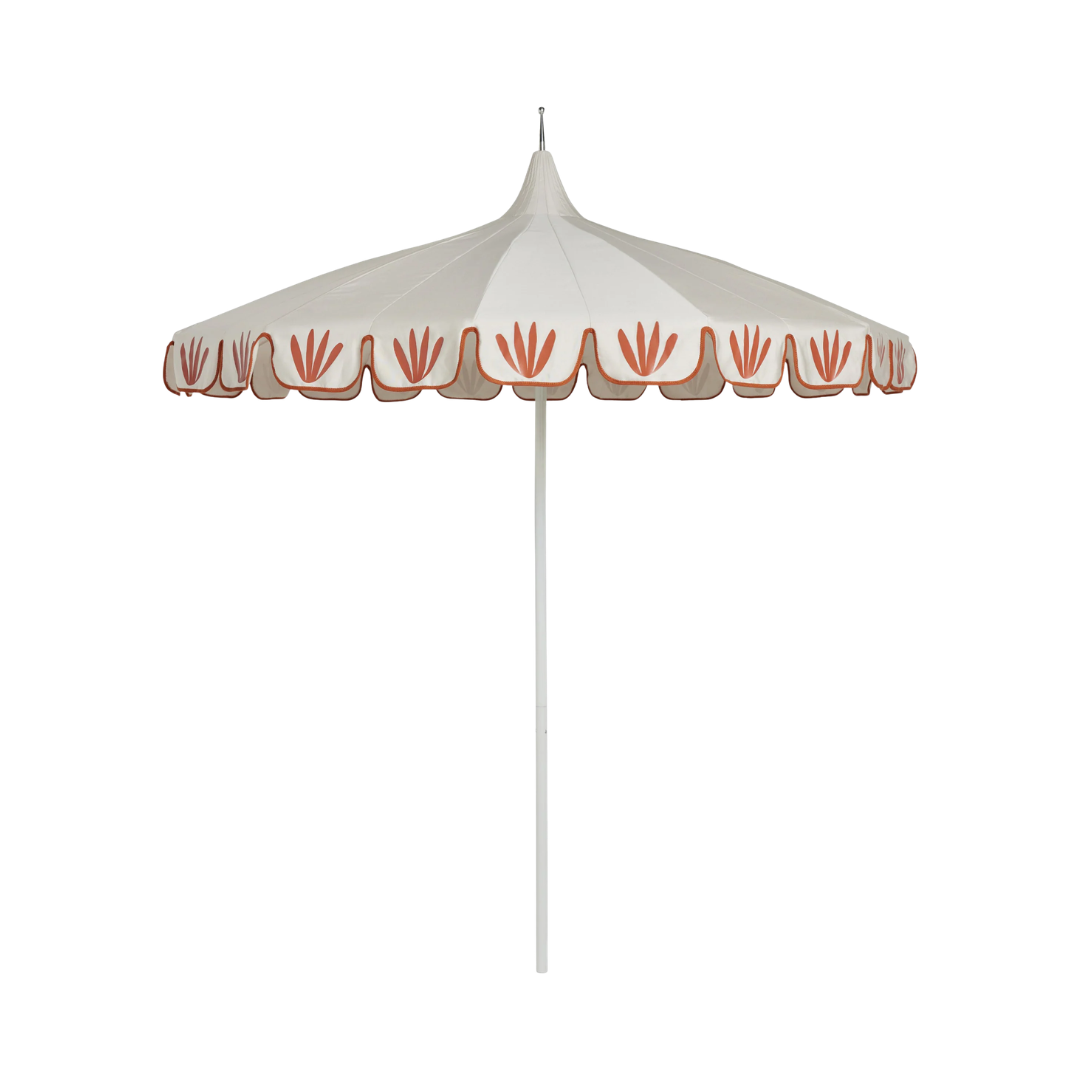 Aamu 8'6 Pagoda Outdoor Umbrella by Sarah Sherman Samuel
