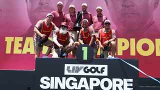 Ripper GC celebrates at LIV Golf Singapore