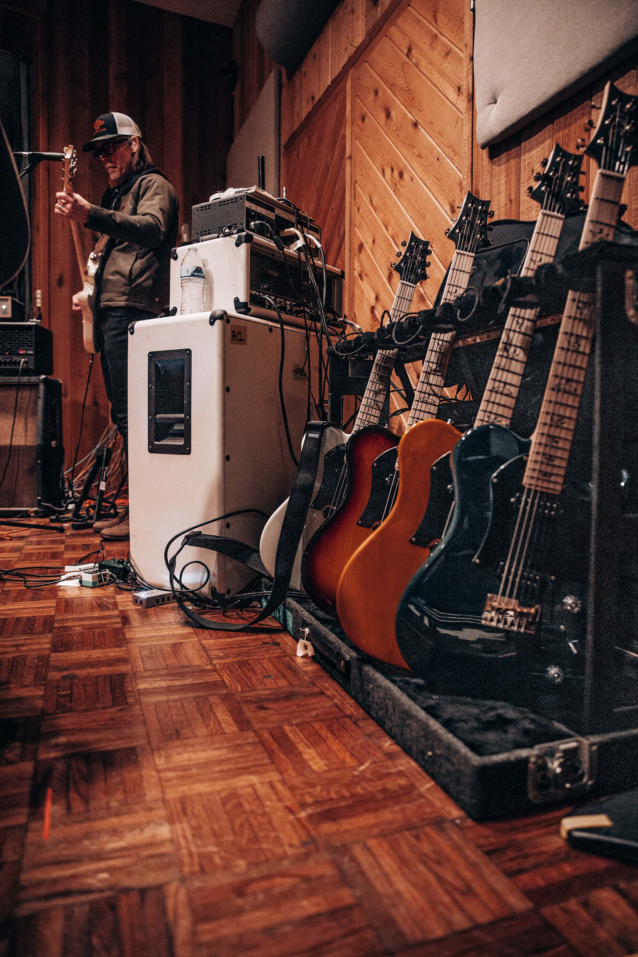 Alter Bridge record in 5150 Studios, the studio that the late Eddie Van Halen built, courtesy of an invite from his son and friend of the band Wolfgang Van Halen