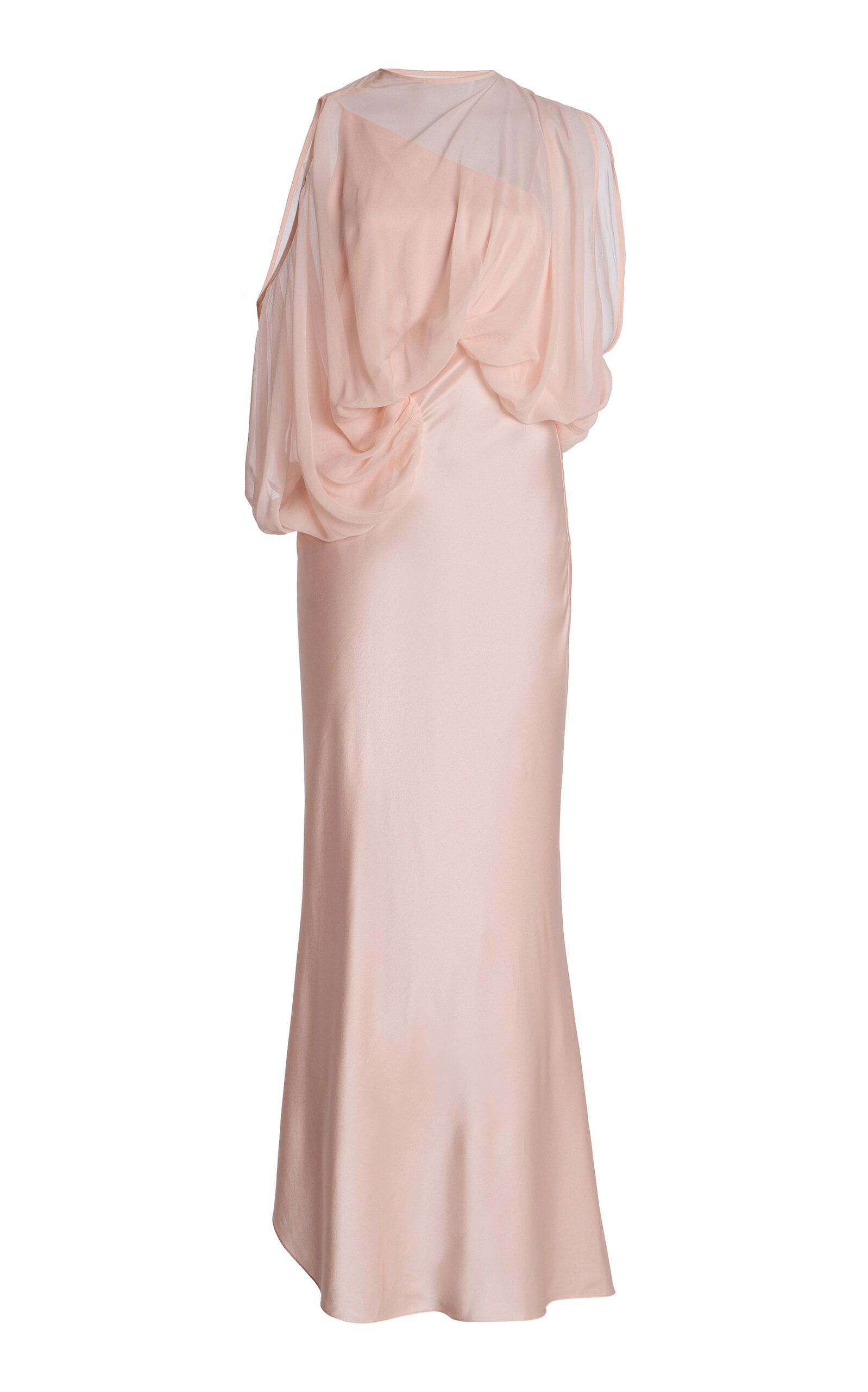 Cumulus Silk Midi Dress