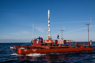 Copenhagen Suborbitals' Floating Launch Platform