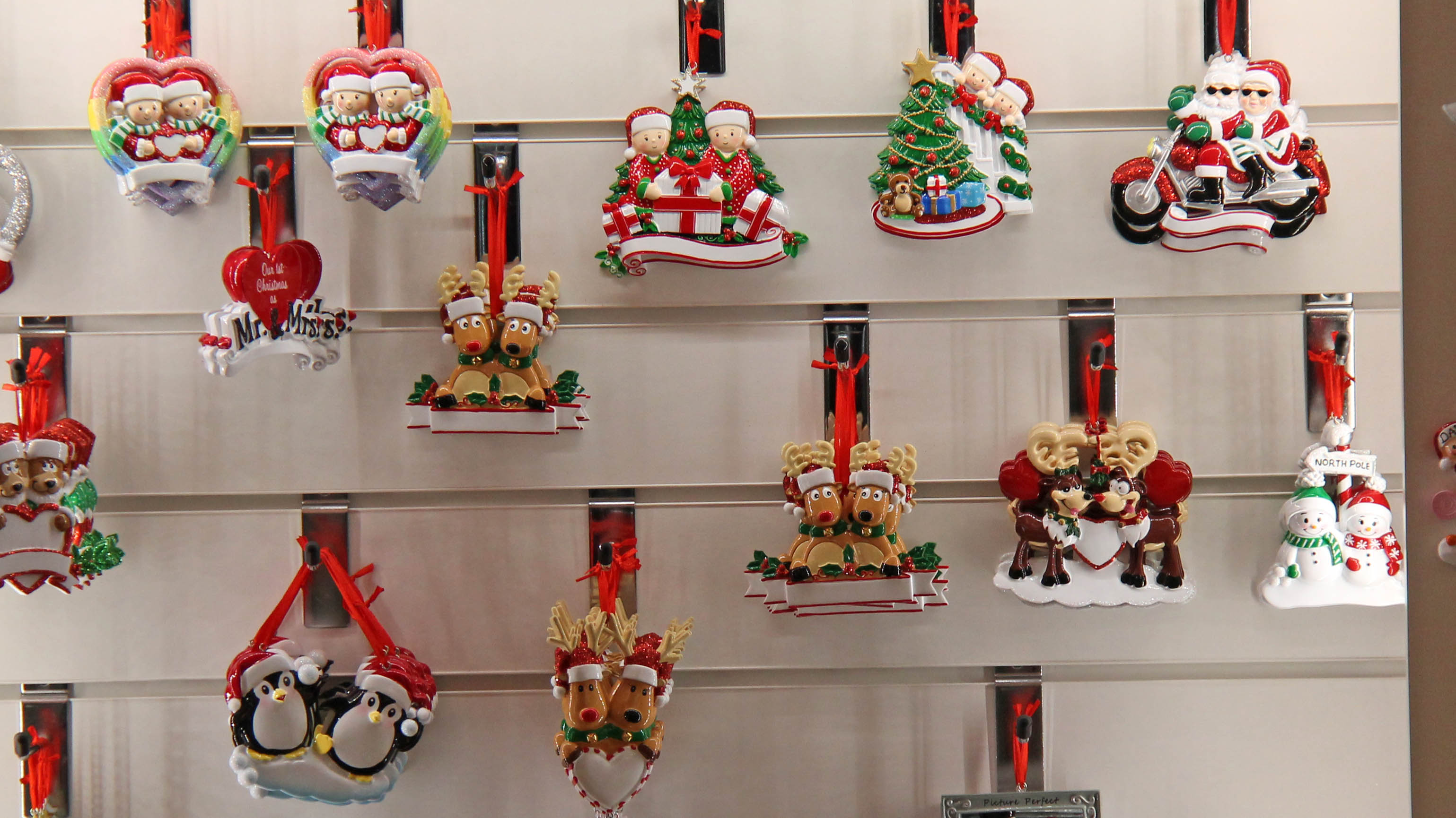 Novelty Christmas ornaments