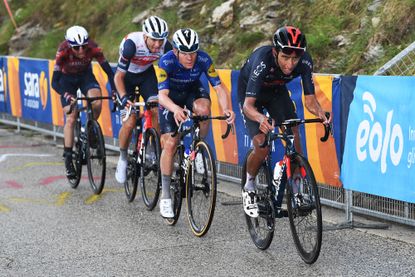 Egan Bernal and Remco Evenepoel at the 2021 Giro d'Italia