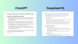 DeepSeek vs ChatGPT