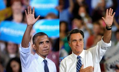 President Obama, Mitt Romney