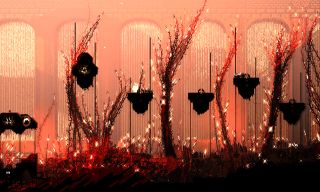 Rainworld in red and black