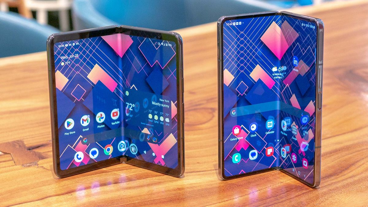 Google Pixel Fold vs. Samsung Galaxy Z Fold 4: Which foldable phone ...