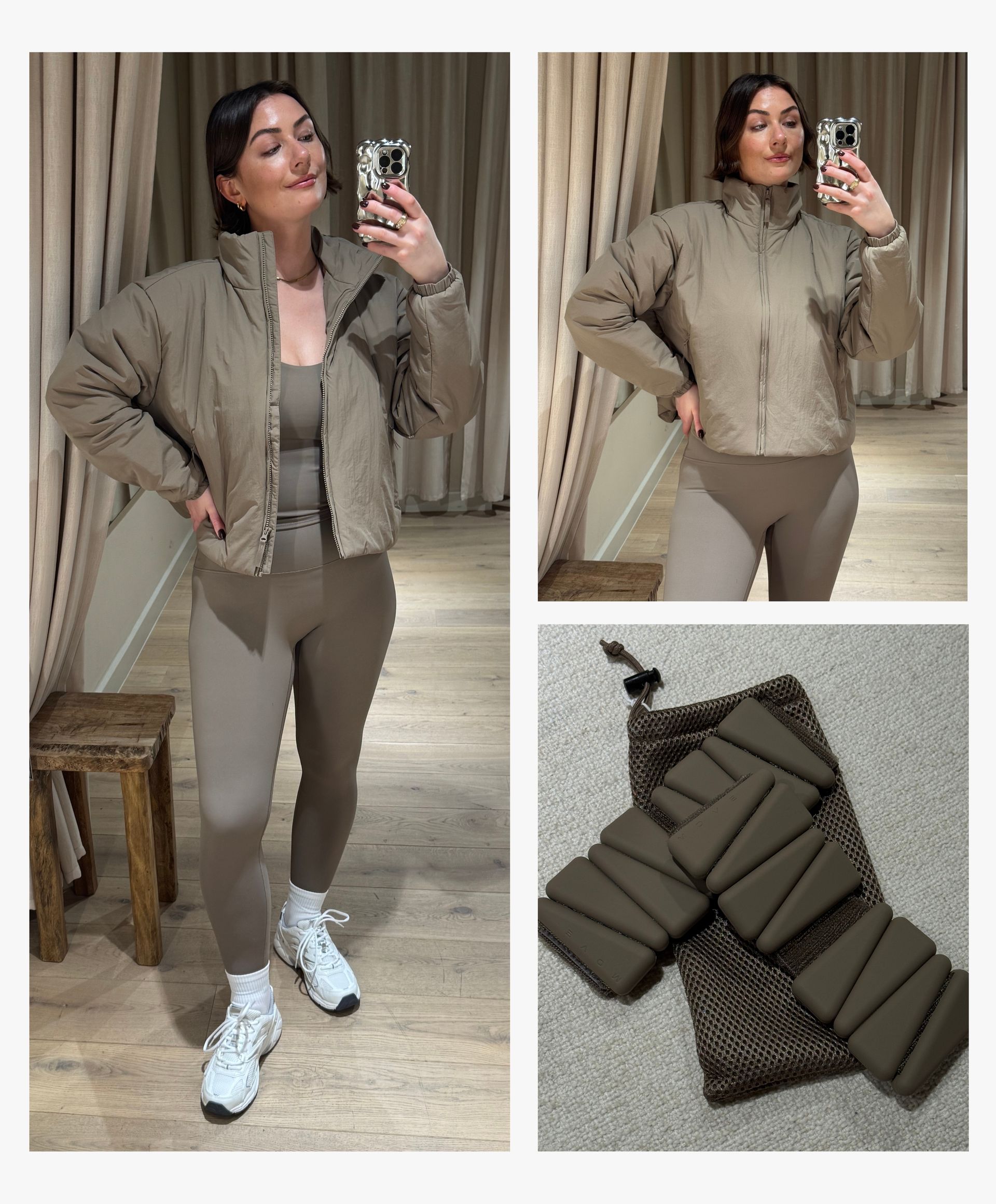 Sophie Robyn Watson tries on the latest H&M Move collection.