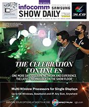 InfoComm 2021 Show Daily Day 3 for Friday, Oct. 29, 2021