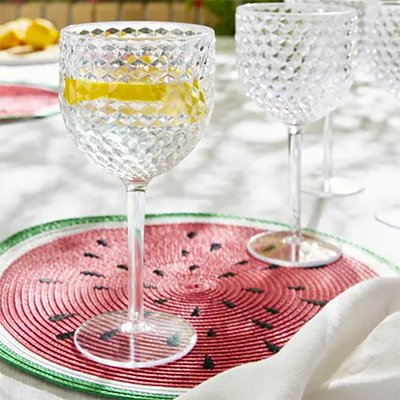 Dunelm gin glass