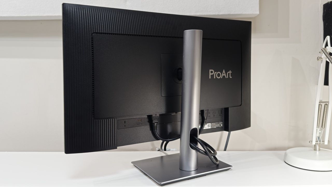 The Asus ProArt PA278QGV on a desk